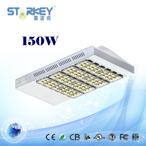 IP65 Module Design 150W Warm White LED Street Light